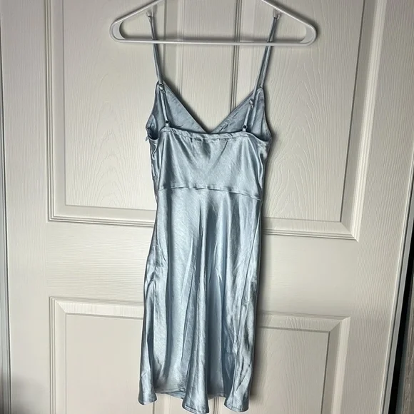 NEW Princess Polly - MALIHA MINI DRESS BLUE - Picture 7 of 8